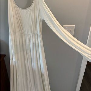 Pinkblush Cream Maternity Dress